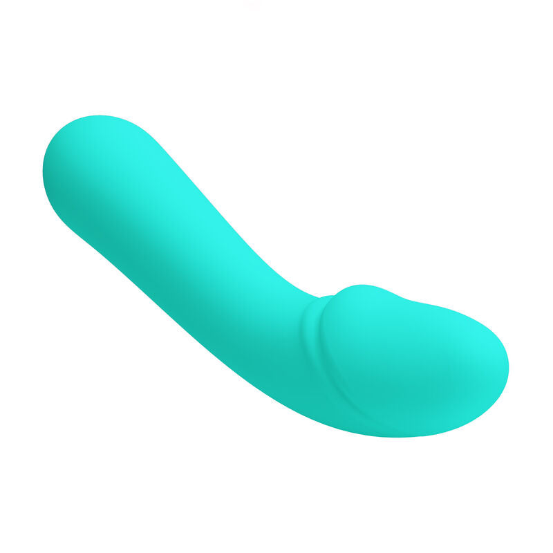 PRETTY LOVE - CETUS RECHARGEABLE VIBRATOR AQUA GREEN - Amore24