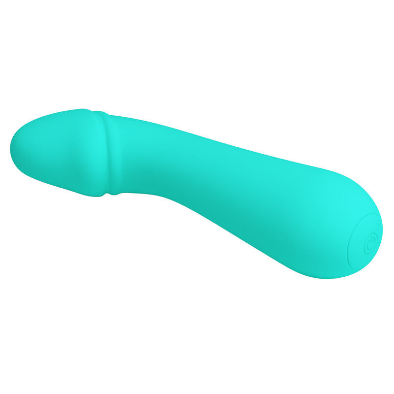 PRETTY LOVE - CETUS RECHARGEABLE VIBRATOR AQUA GREEN - Amore24