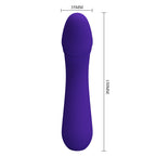 PRETTY LOVE - CETUS RECHARGEABLE VIBRATOR PURPLE - Amore24