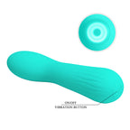 PRETTY LOVE - FAUN RECHARGEABLE VIBRATOR AQUA GREEN - Amore24