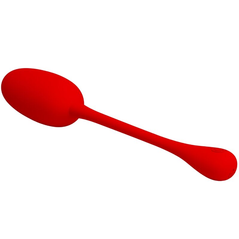 PRETTY LOVE - KNUCKER RED RECHARGEABLE VIBRATING EGG - Amore24