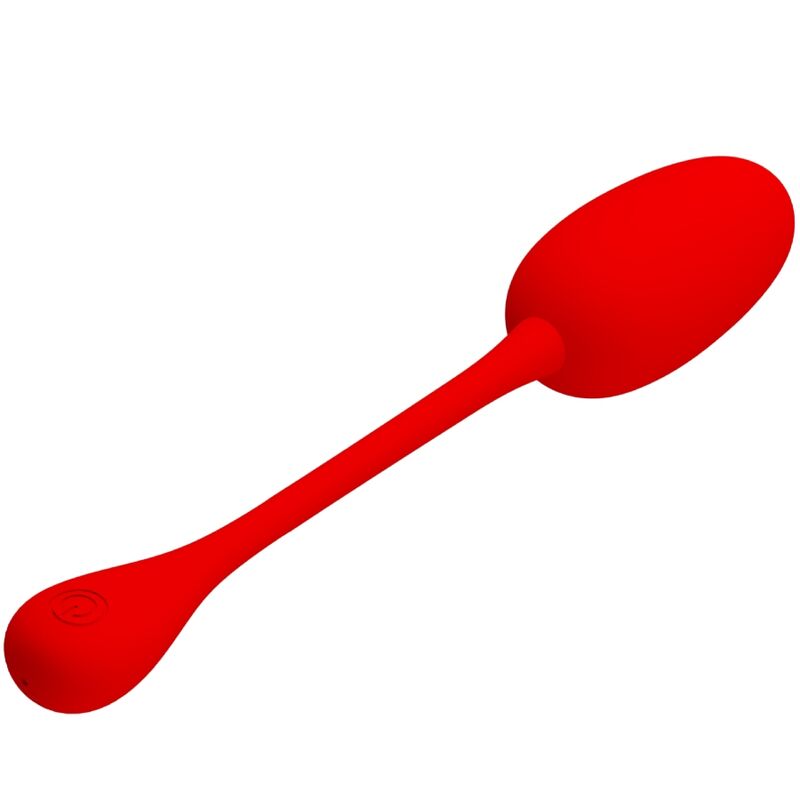 PRETTY LOVE - KNUCKER RED RECHARGEABLE VIBRATING EGG - Amore24