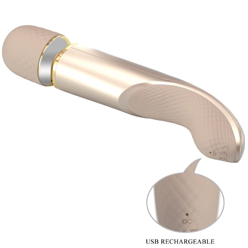 PRETTY LOVE - MASSAGER 7 VIBRATION MODES CHAMPAGNE - Amore24