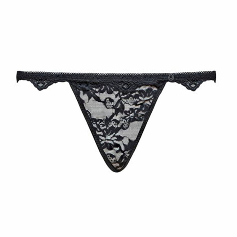 LIVCO CORSETTI FASHION - BELITA LC 90231 BRA + PANTY + GARTER BELT BLACK S/M - Amore24