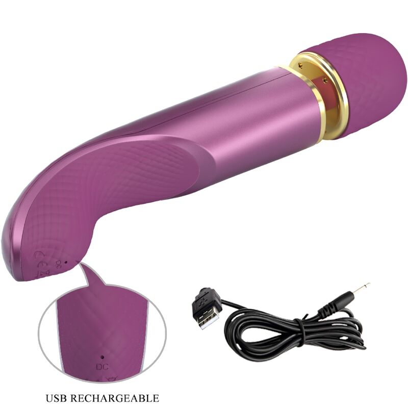 PRETTY LOVE - MASSAGER 7 VIBRATION MODES PURPLE - Amore24