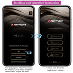PRETTY LOVE - JAYLEEN VIBRATOR APP REMOTE CONTROL PURPLE - Amore24