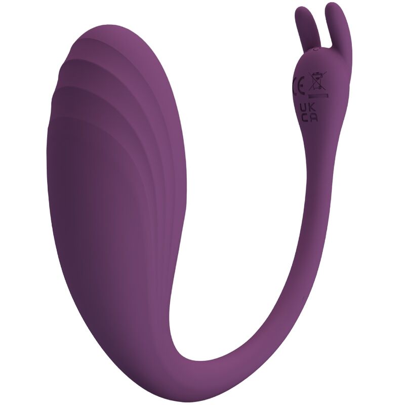 PRETTY LOVE - CATALINA VIBRATOR APP REMOTE CONTROL PURPLE - Amore24