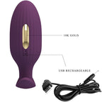 PRETTY LOVE - JEFFERSON APP CONTROLLED ANAL PLUG PURPLE - Amore24