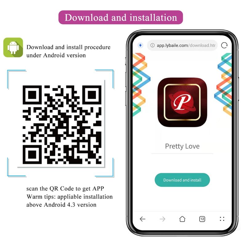 PRETTY LOVE - JEFFERSON APP CONTROLLED ANAL PLUG PURPLE - Amore24