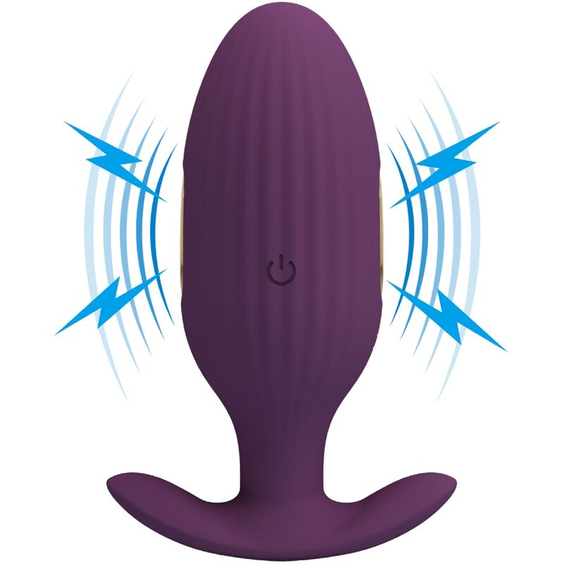 PRETTY LOVE - JEFFERSON APP CONTROLLED ANAL PLUG PURPLE - Amore24