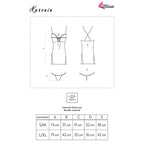 LIVCO CORSETTI FASHION - KARONIN LC 90628 SHIRT + PANTY BLACK - Amore24