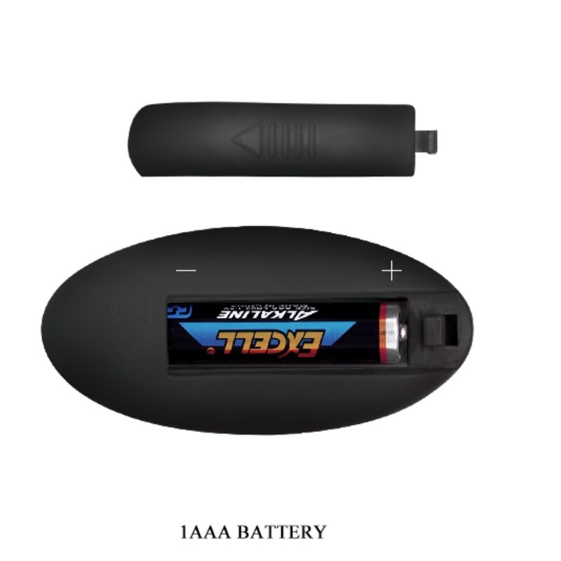 MR PLAY - POWERFUL VIBRATOR REMOTE CONTROL ANAL PLUG BLACK - Amore24
