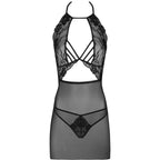 LIVCO CORSETTI FASHION - MALVIAMI LC 90625 SHIRT + PANTY BLACK - Amore24
