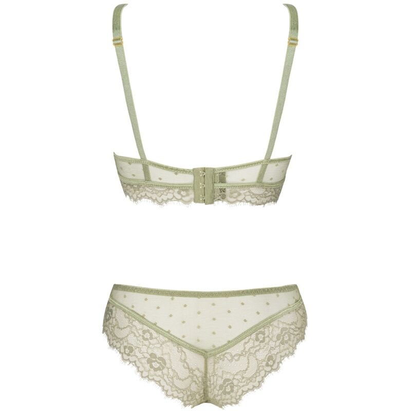 LIVCO CORSETTI FASHION - PINE LC 90667 BRA + PANTY KHAKI L/XL - Amore24