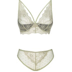 LIVCO CORSETTI FASHION - PINE LC 90667 BRA + PANTY KHAKI L/XL - Amore24