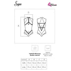 LIVCO CORSETTI FASHION - SAGEN LC 90694 BODY BLACK - Amore24