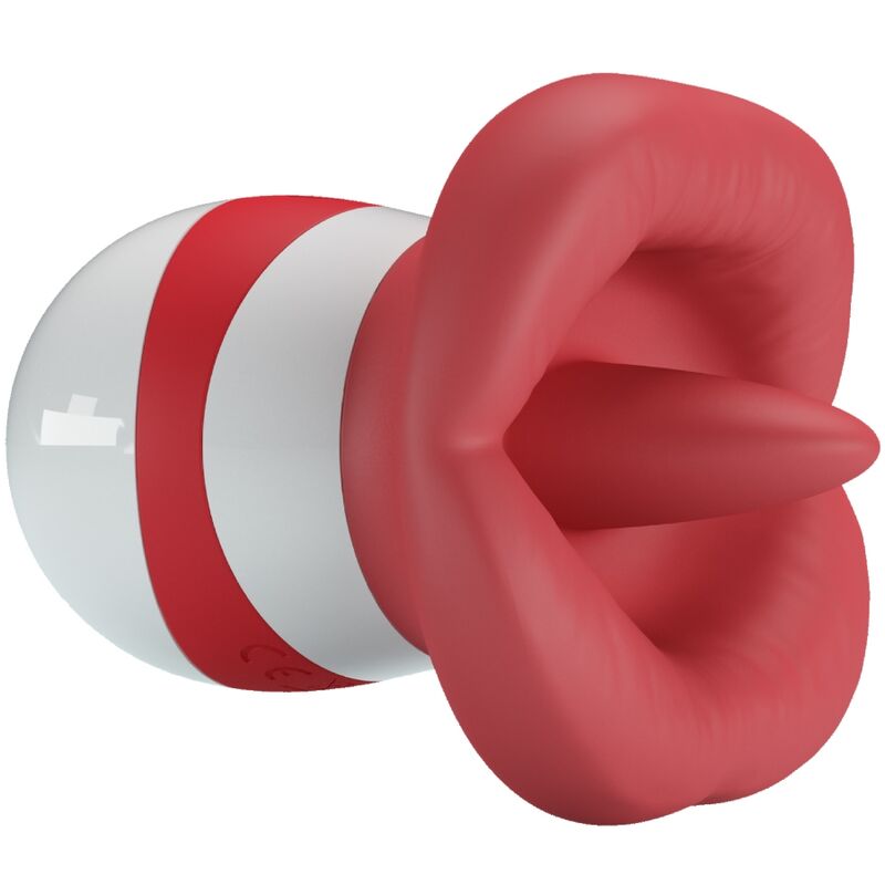 PRETTY LOVE - MINA TONGUE STIMULATOR LIGHT RED - Amore24
