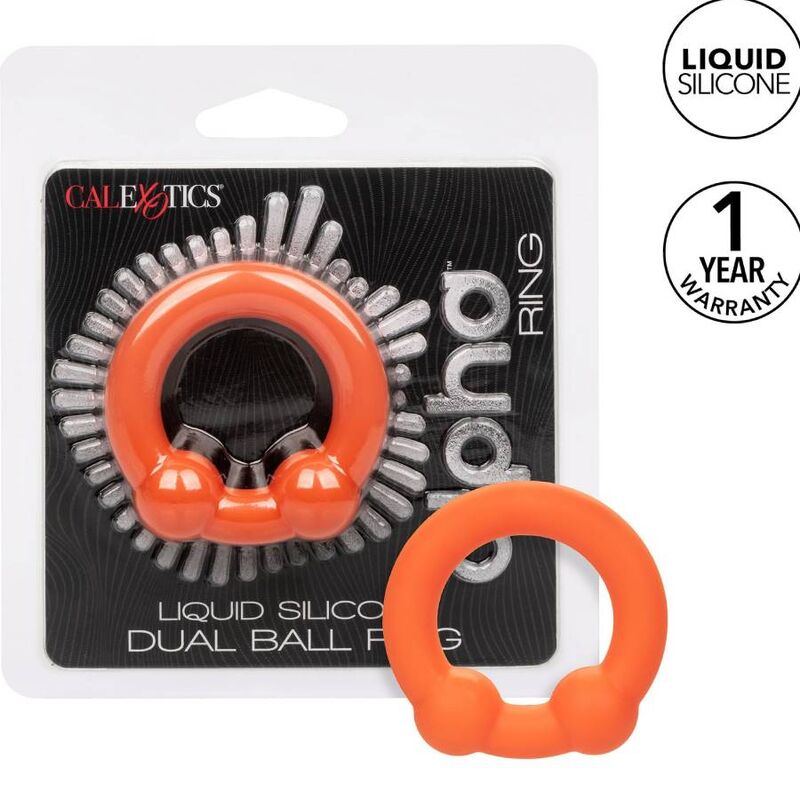 CALEXOTICS - ALPHA DUAL BALL RING ORANGE - Amore24