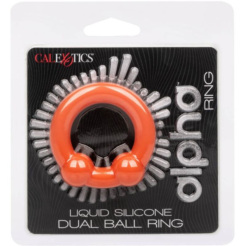 CALEXOTICS - ALPHA DUAL BALL RING ORANGE - Amore24
