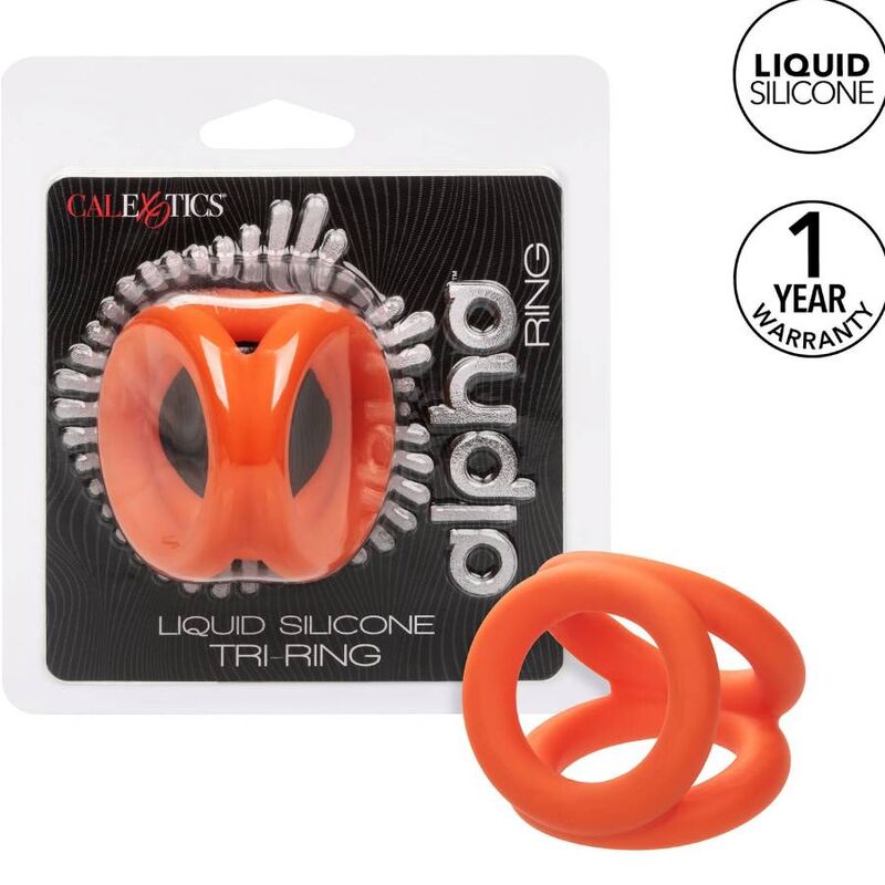 CALEXOTICS - ALPHA TRI-RING ORANGE - Amore24