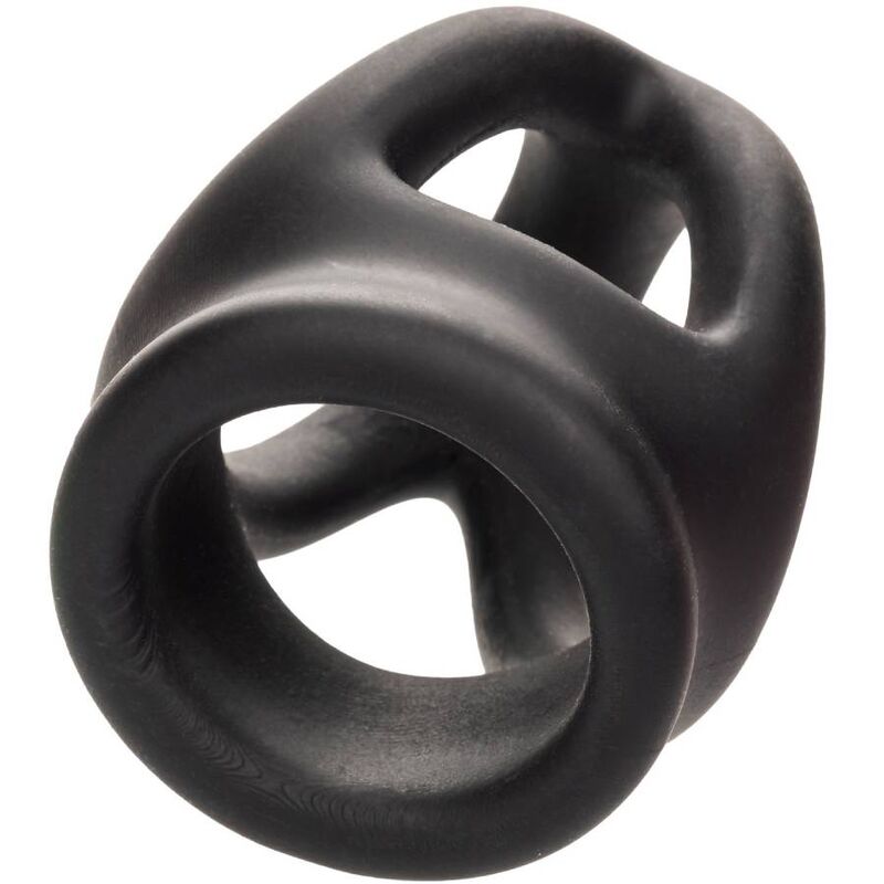 CALEXOTICS - ALPHA DUAL CAGE RING BLACK - Amore24