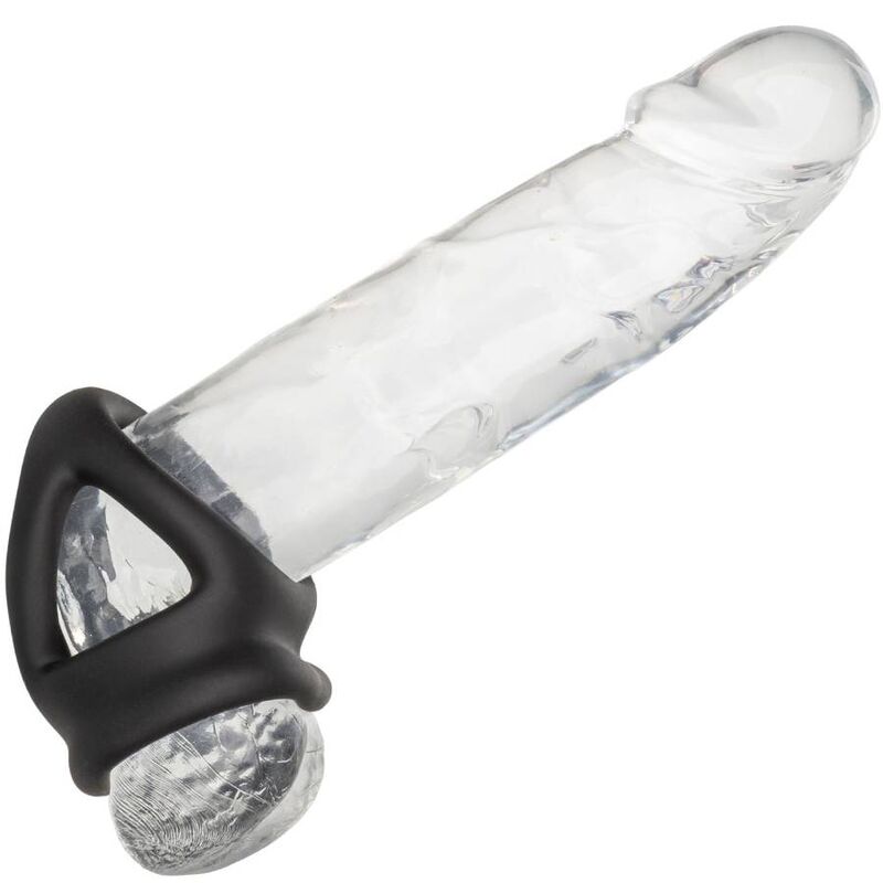 CALEXOTICS - ALPHA DUAL CAGE RING BLACK - Amore24