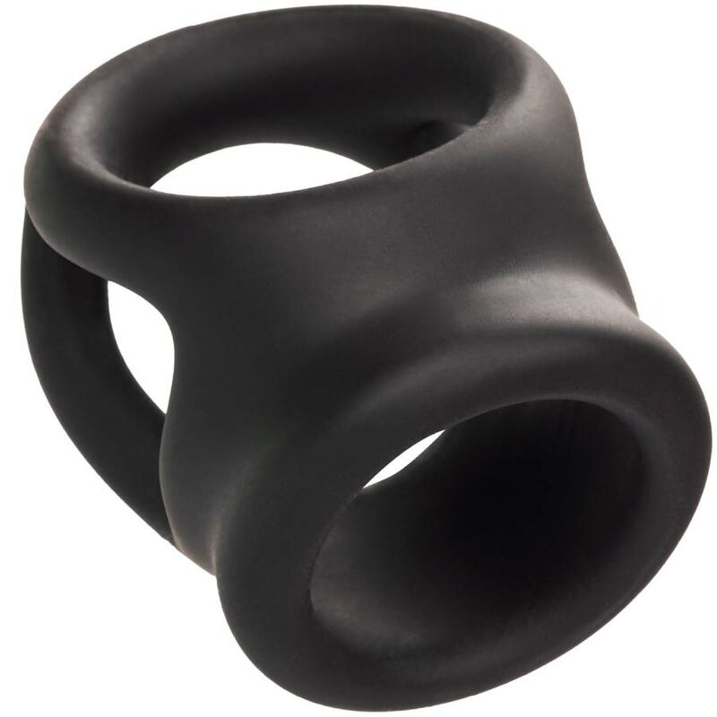 CALEXOTICS - ALPHA DUAL CAGE RING BLACK - Amore24