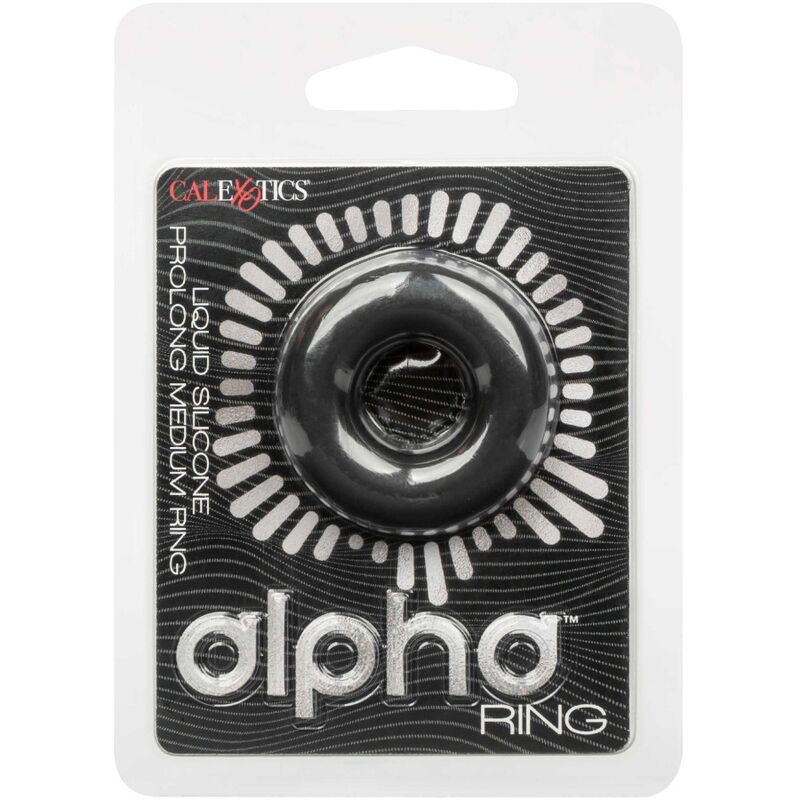CALEXOTICS - ALPHA PROLONG MEDIUM RING BLACK - Amore24