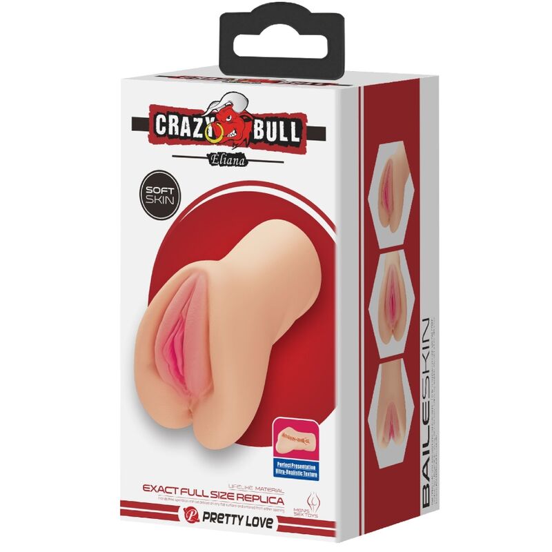 CRAZY BULL - ELIANA VAGINA-SHAPED MASTUBADOR - Amore24