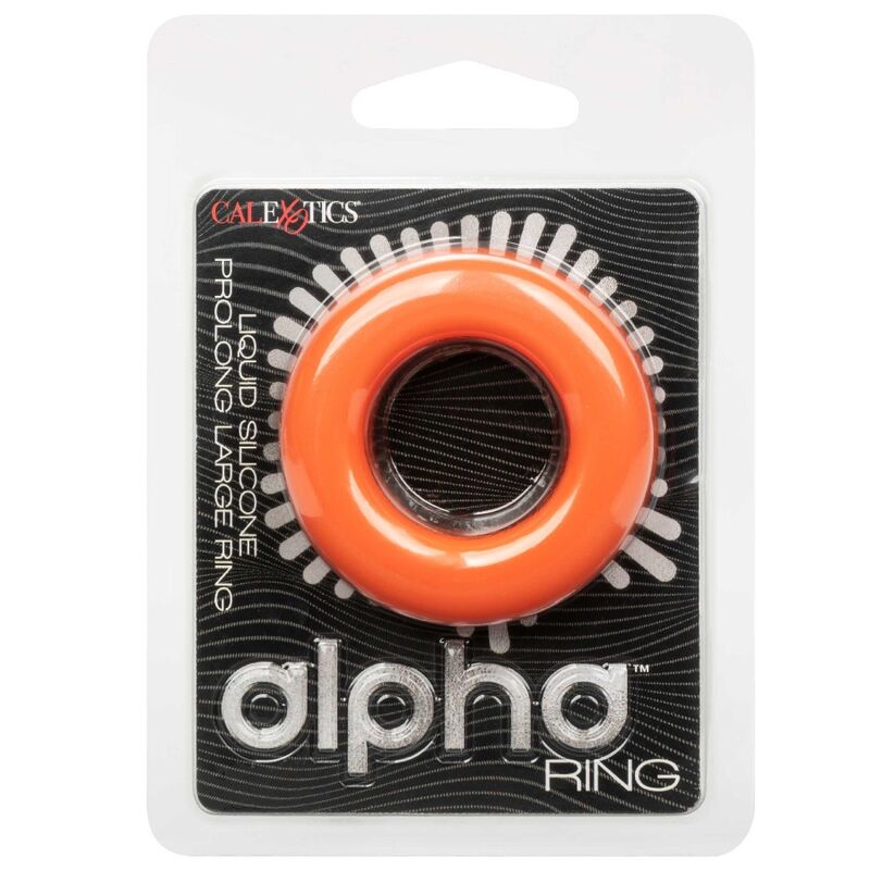 CALEXOTICS - ALPHA PROLONG LARGE RING ORANGE - Amore24