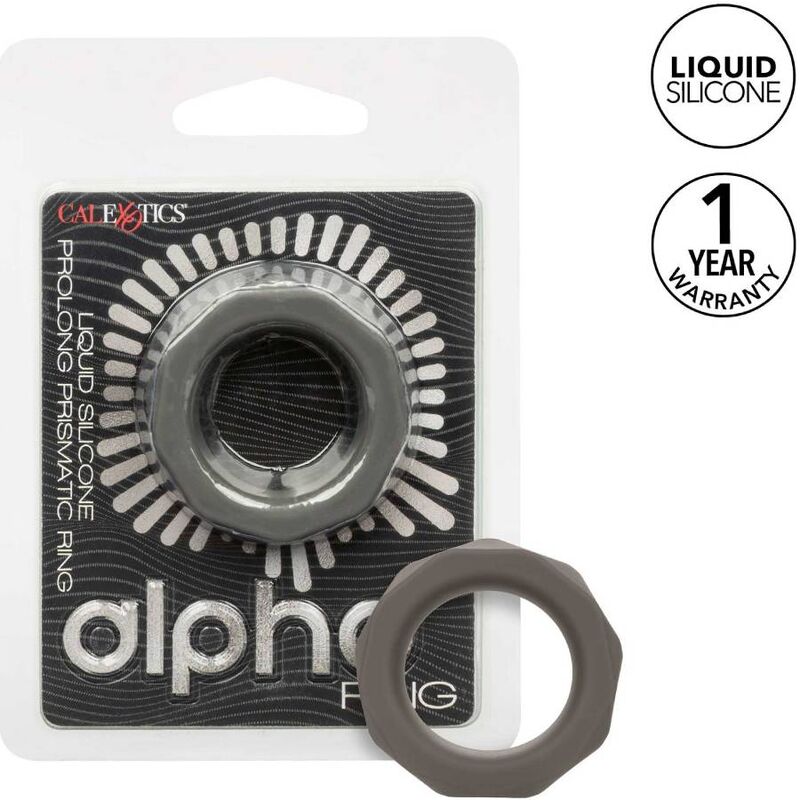CALEXOTICS - ALPHA PROLONG PRISMATIC RING GREY - Amore24