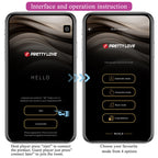 PRETTY LOVE - HECTOR ELECTROSHOCK VIBRATOR BY APP CONTROL PURPLE - Amore24