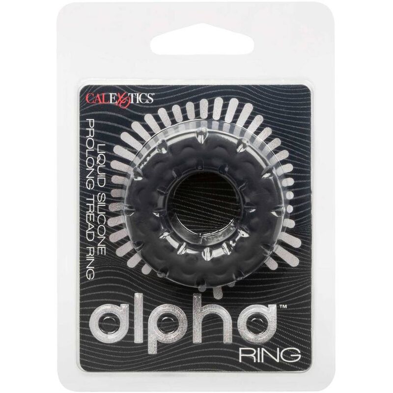 CALEXOTICS - ALPHA PROLONG TREAD RING BLACK - Amore24