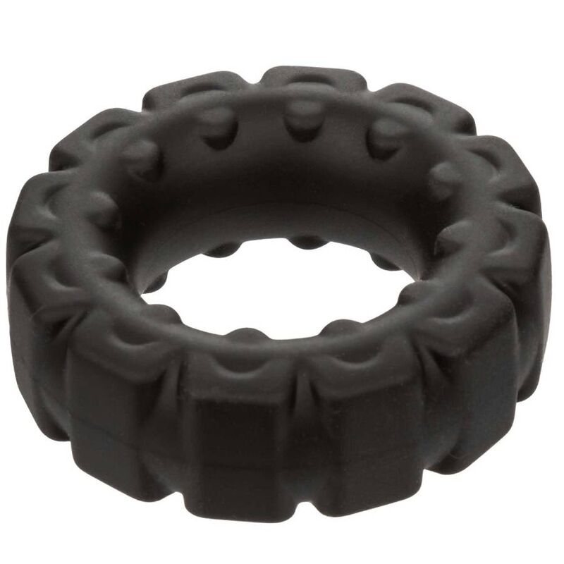 CALEXOTICS - ALPHA PROLONG TREAD RING BLACK - Amore24