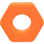 CALEXOTICS - ALPHA PROLONG SEXAGON RING ORANGE - Amore24