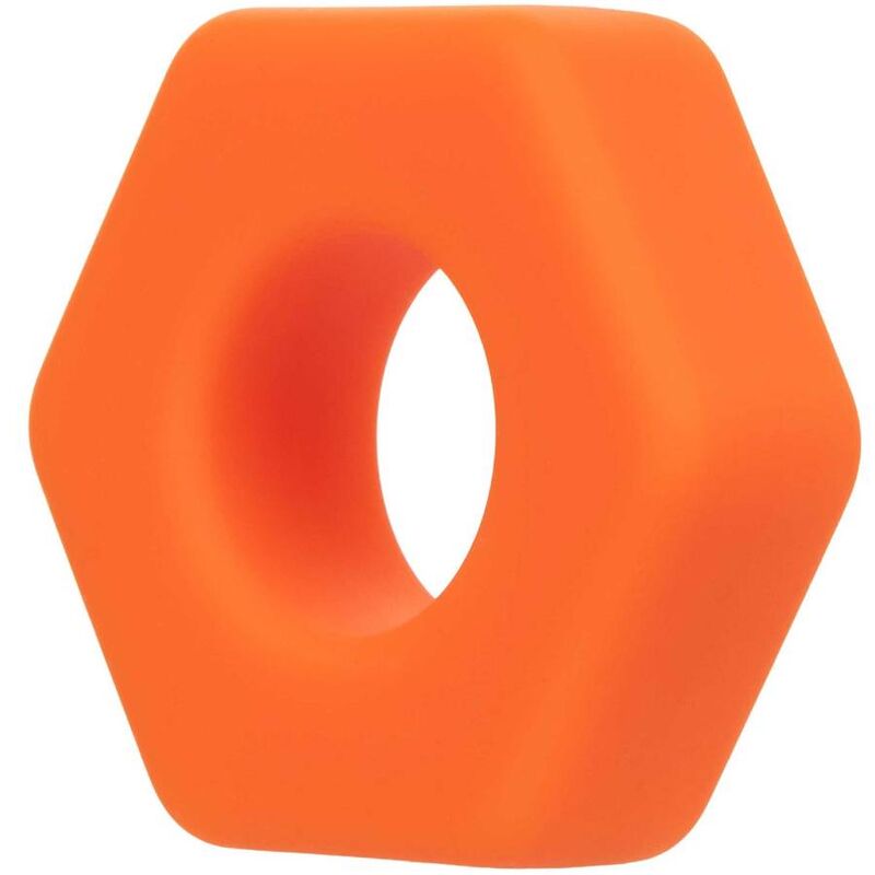 CALEXOTICS - ALPHA PROLONG SEXAGON RING ORANGE - Amore24