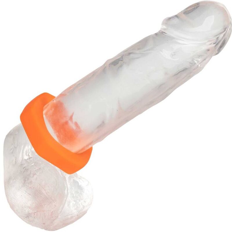 CALEXOTICS - ALPHA PROLONG SEXAGON RING ORANGE - Amore24
