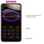 PRETTY LOVE - DOREEN PURPLE RECHARGEABLE VIBRATING EGG - Amore24