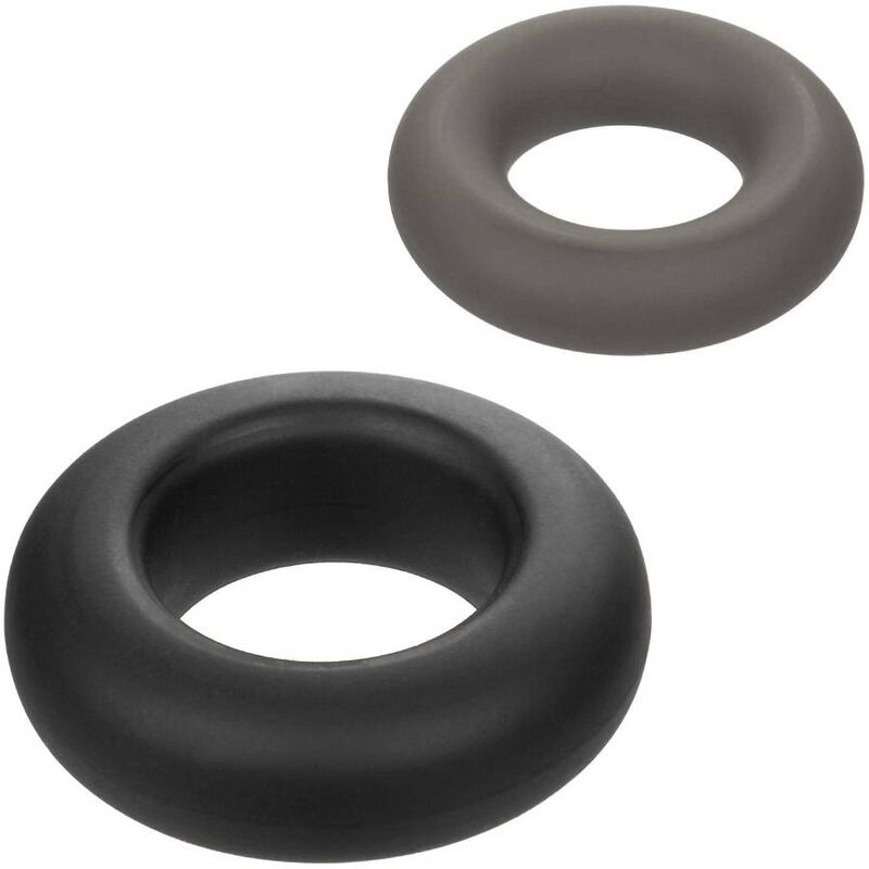 CALEXOTICS - ALPHA PROLONG SET OF 2 RING GREY - Amore24