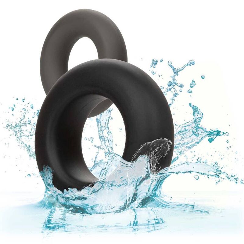 CALEXOTICS - ALPHA PROLONG SET OF 2 RING GREY - Amore24