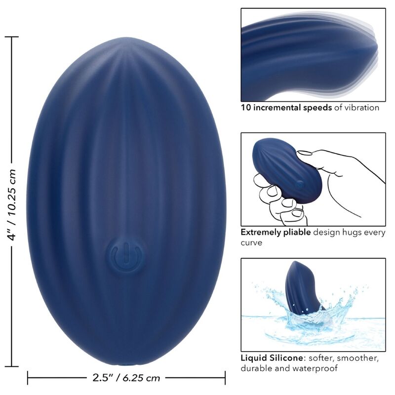 CALEXOTICS - CASHMERE VELVET CURVE BLUE - Amore24