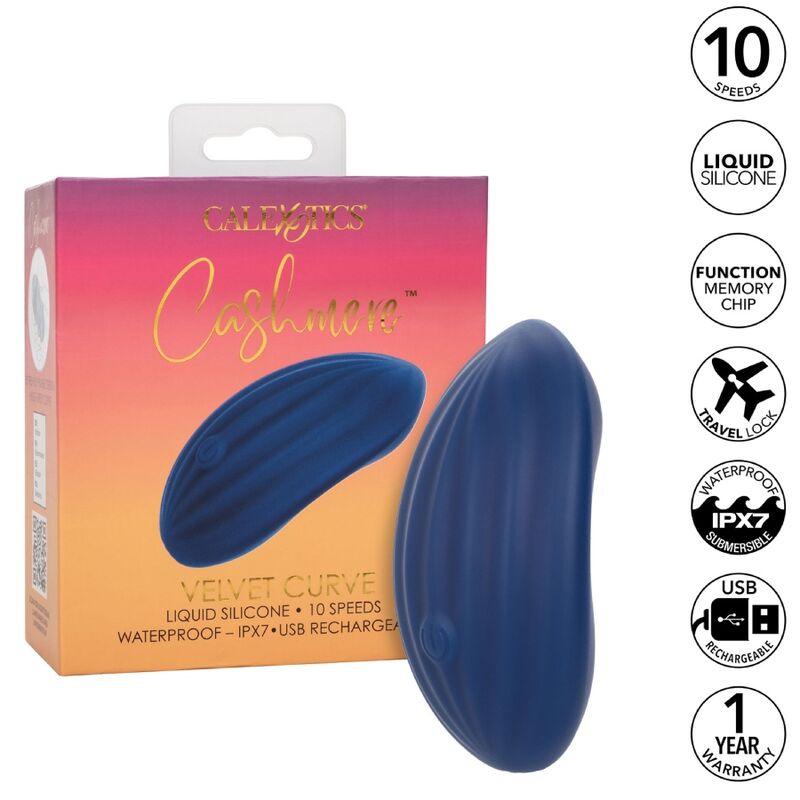 CALEXOTICS - CASHMERE VELVET CURVE BLUE - Amore24