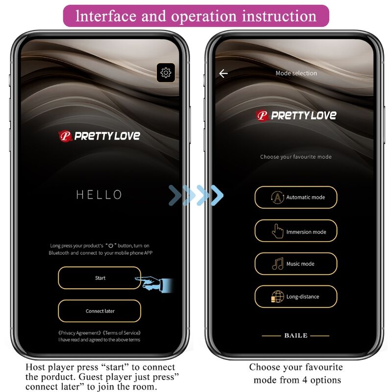 PRETTY LOVE - AUGUST REMOTE GLOBAL DOUBLE PLEASURE VIBRATOR - Amore24