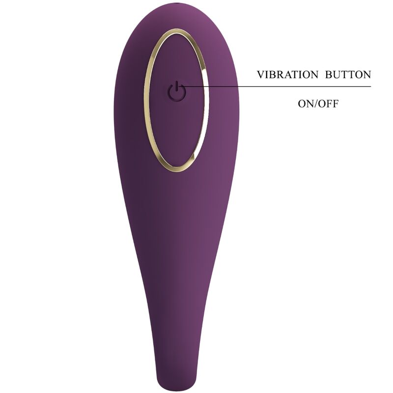 PRETTY LOVE - AUGUST REMOTE GLOBAL DOUBLE PLEASURE VIBRATOR - Amore24