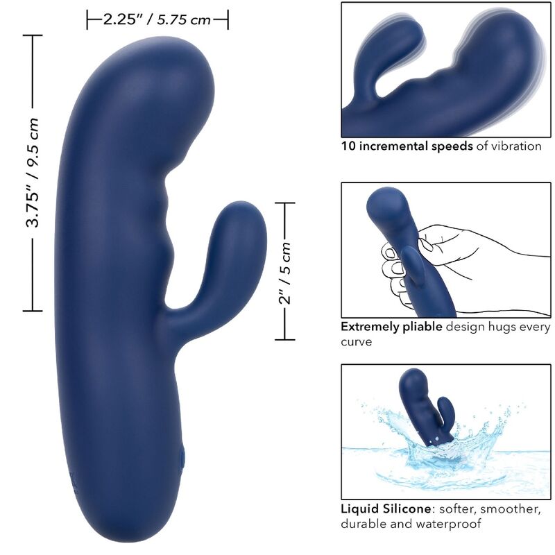 CALEXOTICS - CASHMERE SILK DUO BLUE - Amore24