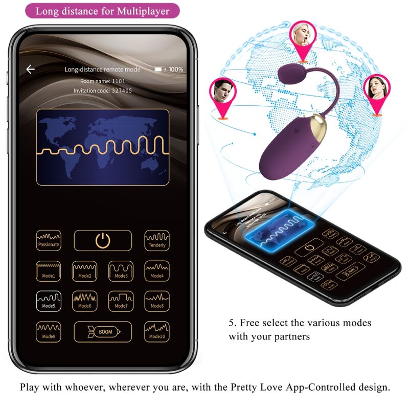 PRETTY LOVE - ABNER APP PURPLE - Amore24