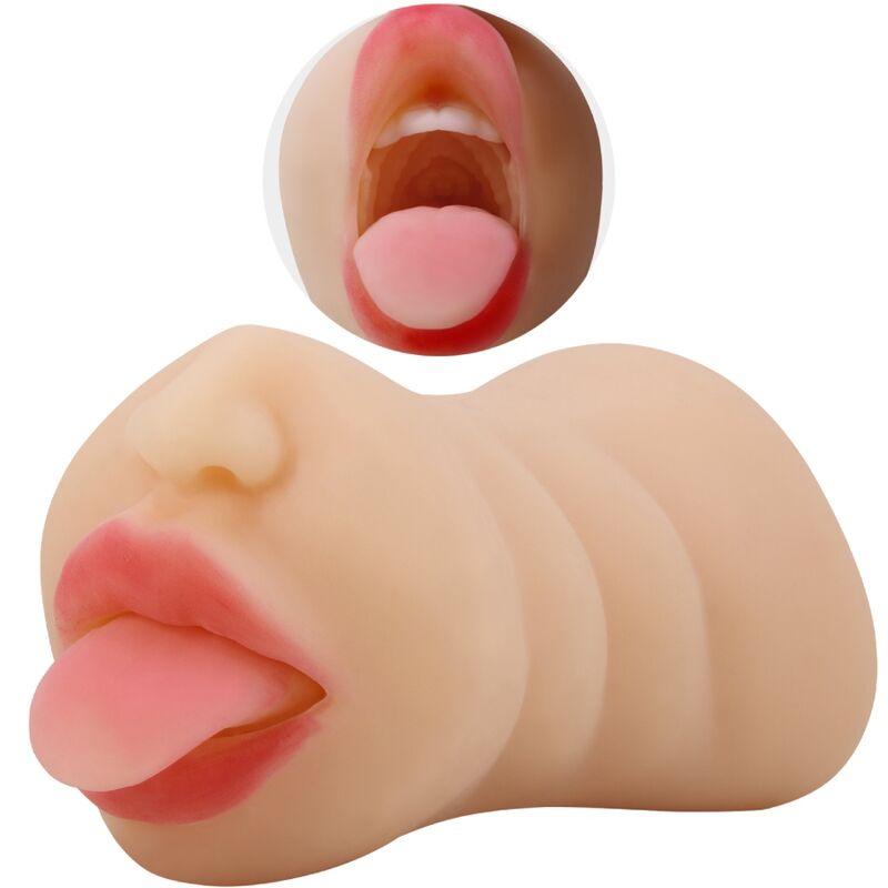 CRAZY BULL - SARAH VAGINA-SHAPED MASTUBADOR DUAL ENTRY - Amore24
