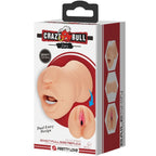 CRAZY BULL - ZOEY VAGINA-SHAPED MASTUBADOR DUAL ENTRY - Amore24