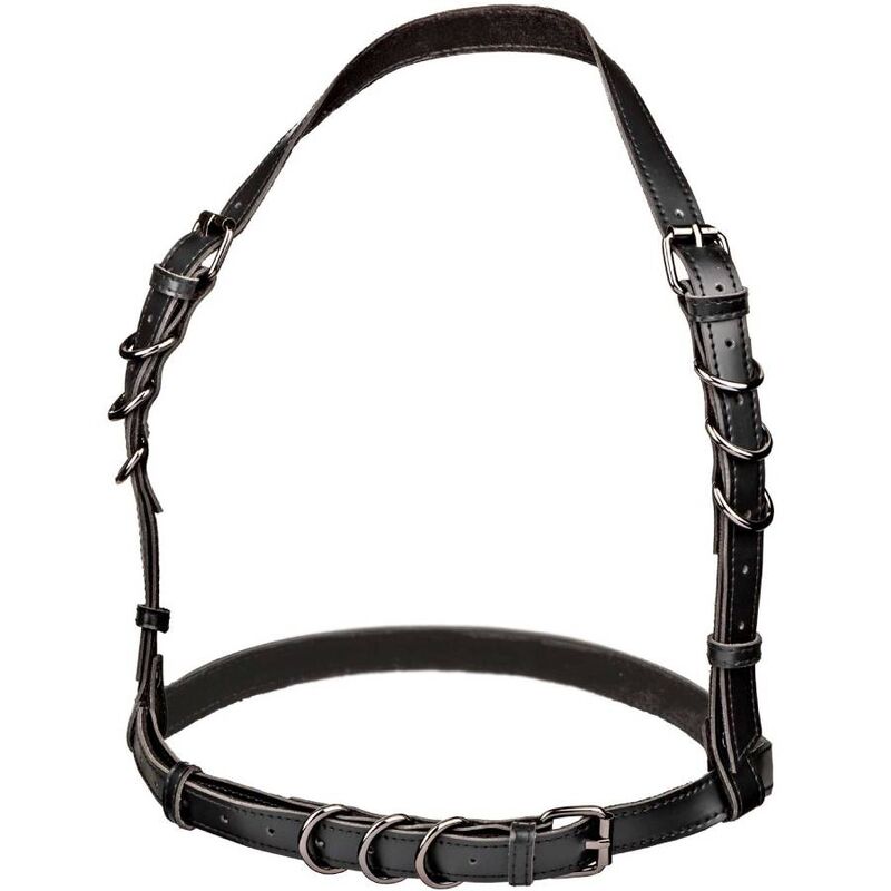 CALEXOTICS - EUPHORIA HALTER BUCKLE HARNESS BLACK - Amore24