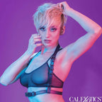 CALEXOTICS - EUPHORIA HALTER BUCKLE HARNESS BLACK - Amore24